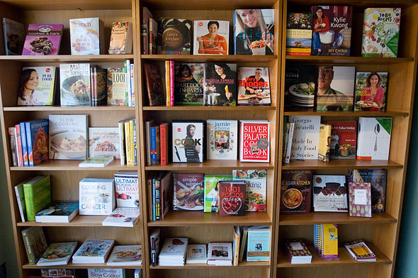 Cooking Section at The Book Mark
