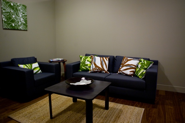 Green Design Studio corner couch