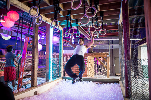 Inside Toronto's huge new indoor obstacle course