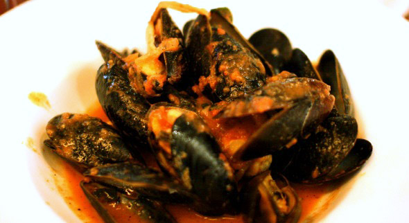 Autogrill mussels