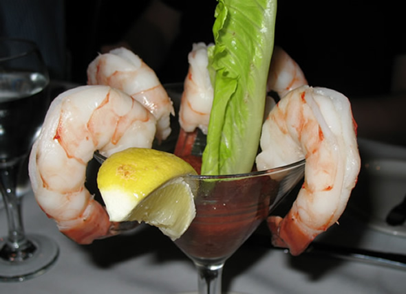 Steak Restaurant Shrimp Cocktail