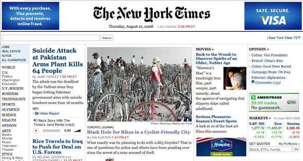 new york times front page obama. new york times front page
