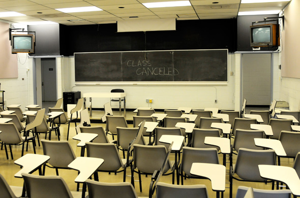 Empty Classroom U of T