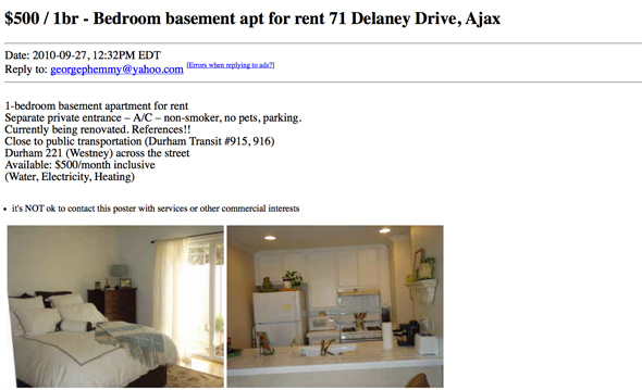 What $500 or less gets you for an apartment rental on ...