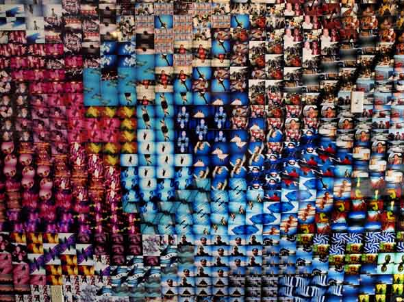 Lomography gallery wall