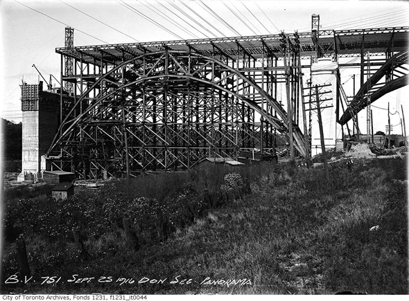 Toronto History Bloor Viaduct