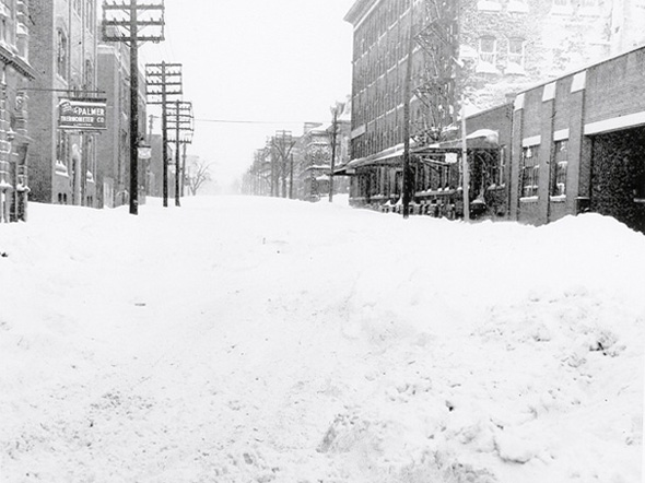 Snowstorm Toronto 1944