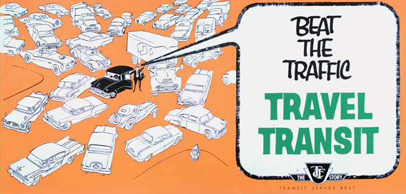 vintage ttc adverts beats traffic
