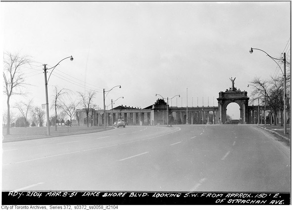 Lake Shore Boulevard History Toronto