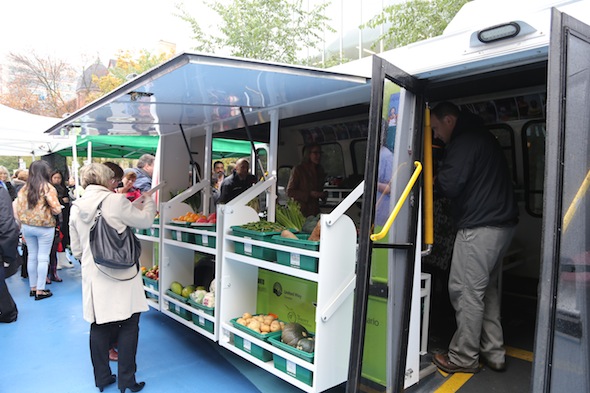 Mobile food market Toronto
