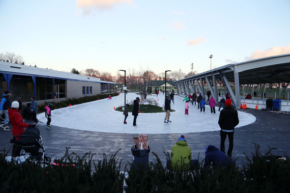 Greenwood Park skating rink