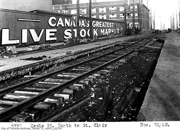 Keele Street Toronto history