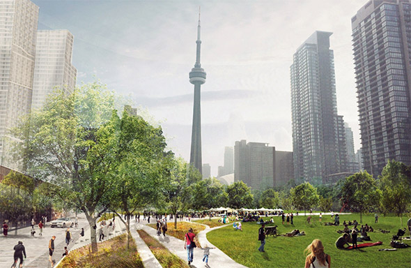Toronto's getting a massive new downtown park