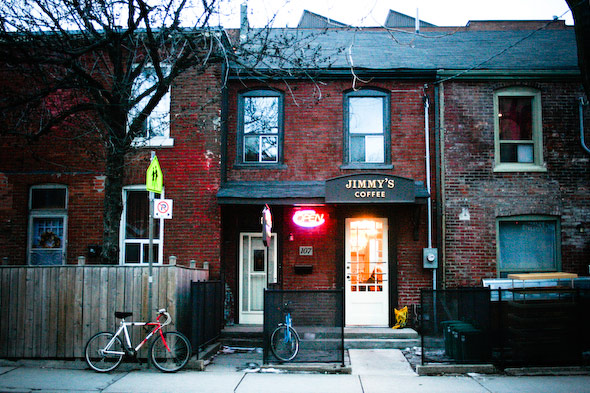Jimmy's Coffee Exterior