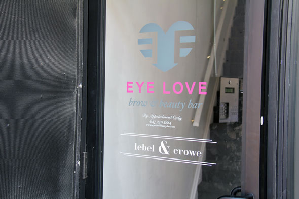 eye love brow and beauty bar toronto