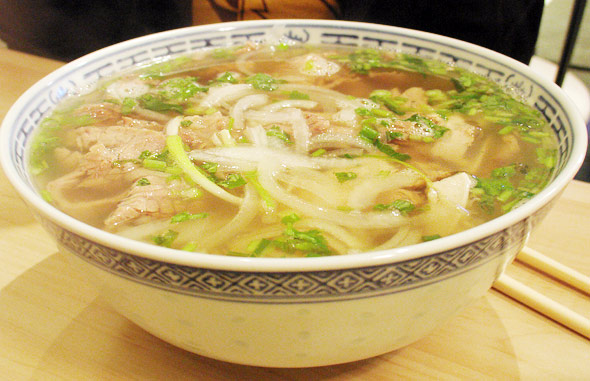 Well Done Beef & Rare Beef Rice Noodle (Pho) Soup