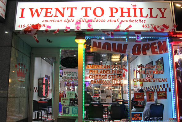 i went to philly toronto