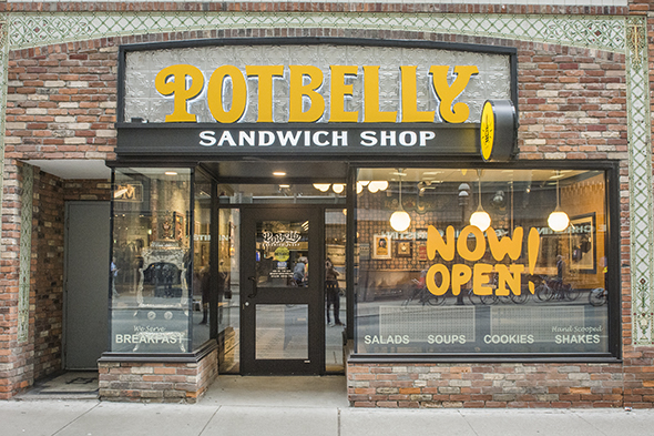 Potbelly Sandwich shop Toronto