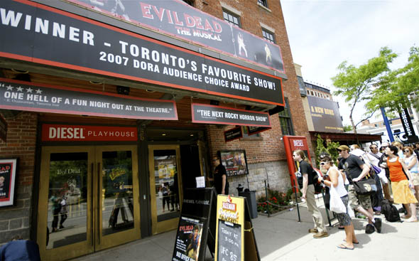 Evil Dead: The Musical fans line up in Toronto