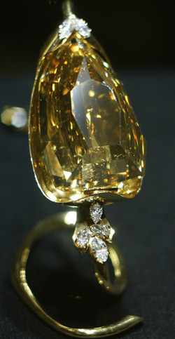 The Incomparable Diamond at the Royal Ontario Museum, as part of The Nature of Diamonds Exhibit