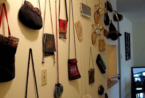 Accessories wall