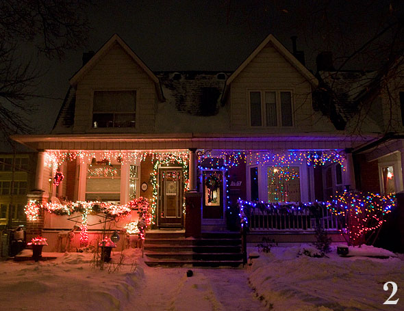 Parkdale Christmas Lights