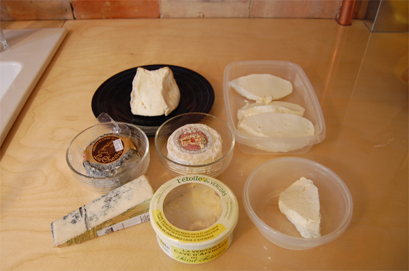 Selection of Cheeses