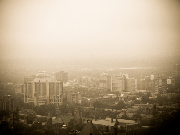 Toronto fog