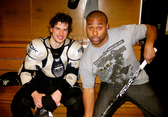 Sidney Crosby and Cabbie