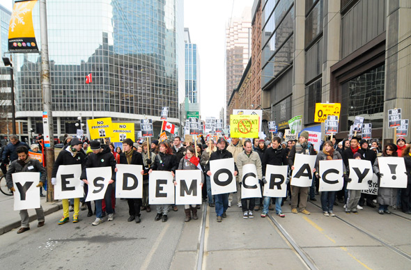 CAPP protest Toronto