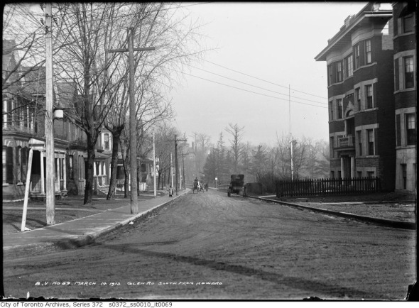 Heritage View of Glen Road North to Rosedale