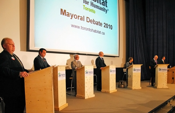 toronto mayoral debate