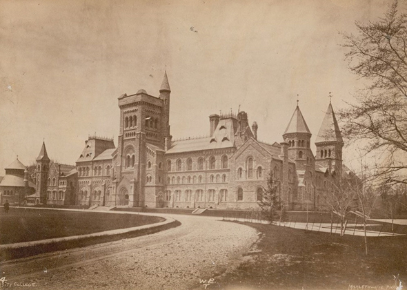 oscar wilde, toronto, 1880s, university college
