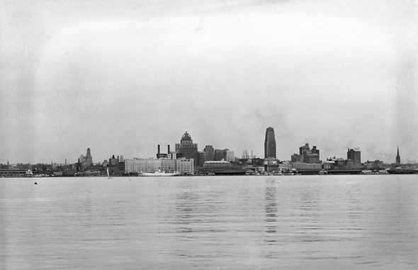 Toronto skyline 1930s