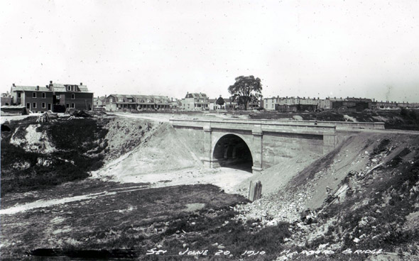 Buried Harbord Bridge Historical