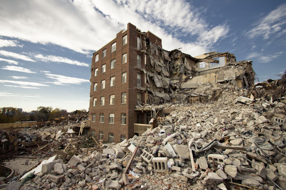 Toronto Apartment Demolition
