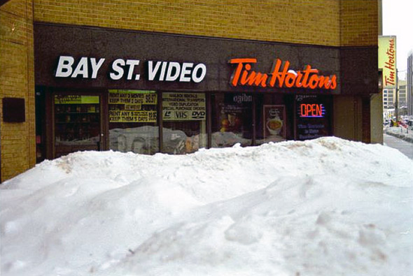 Toronto snow storm 1999
