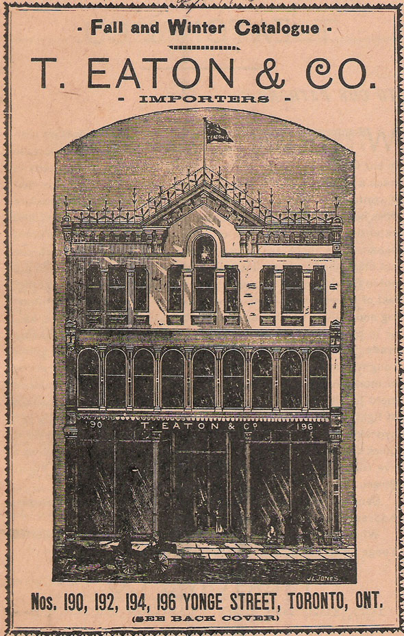 Eaton's Catalogue 1880s