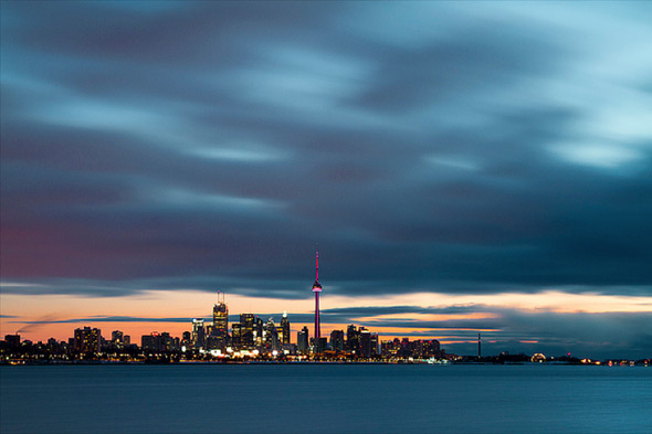 Toronto Skyline Dusk