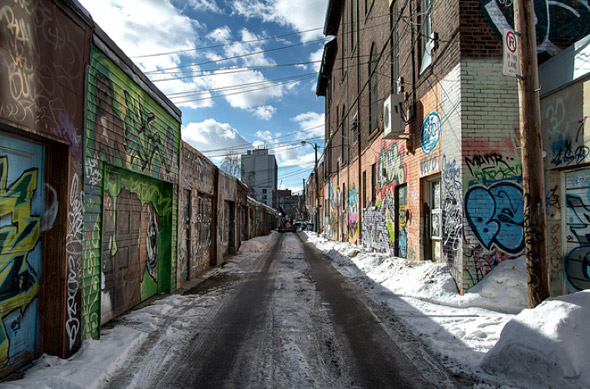 Toronto alleys