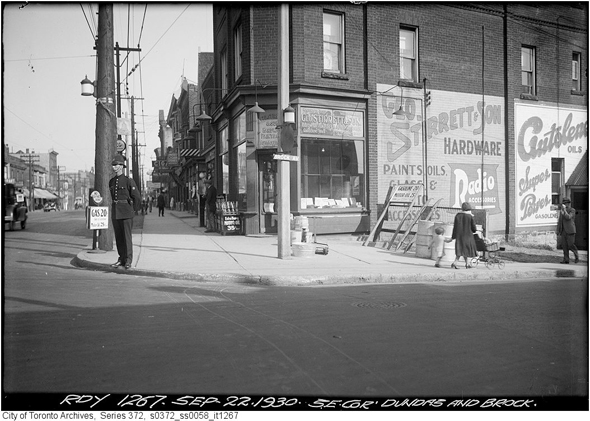 Toronto, history, neighbourhoods, Brockton