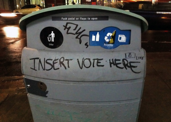 Tossed vote Toronto
