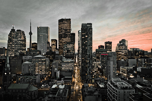Toronto Sunset West
