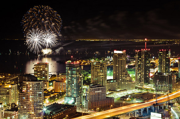 Canada Day Fireworks Toronto