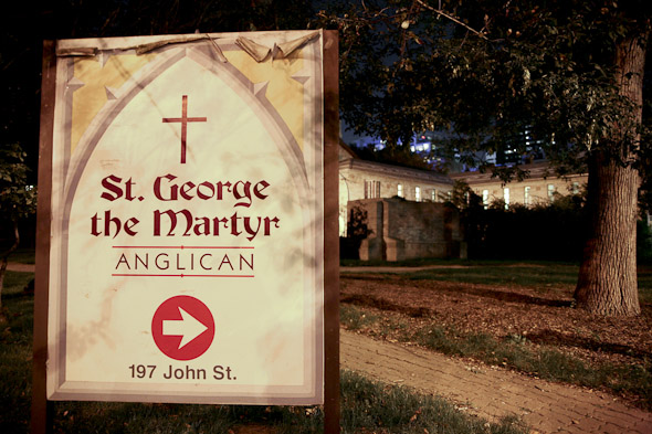 St George the martyr church toronto