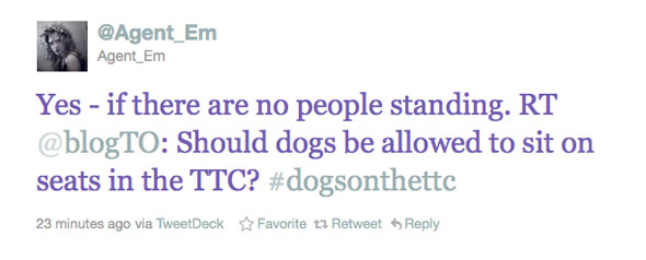 Dogs TTC