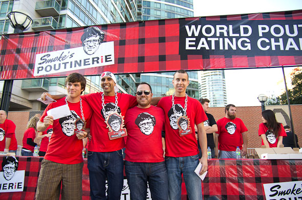 World Poutine Eating Championship Toronto