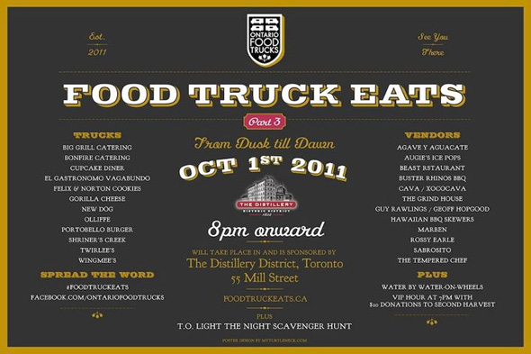 Food Trucks Nuit Blanche Toronto