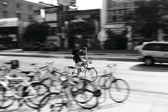 bike, movement, street
