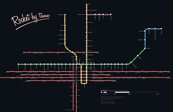 TTC Route Map time